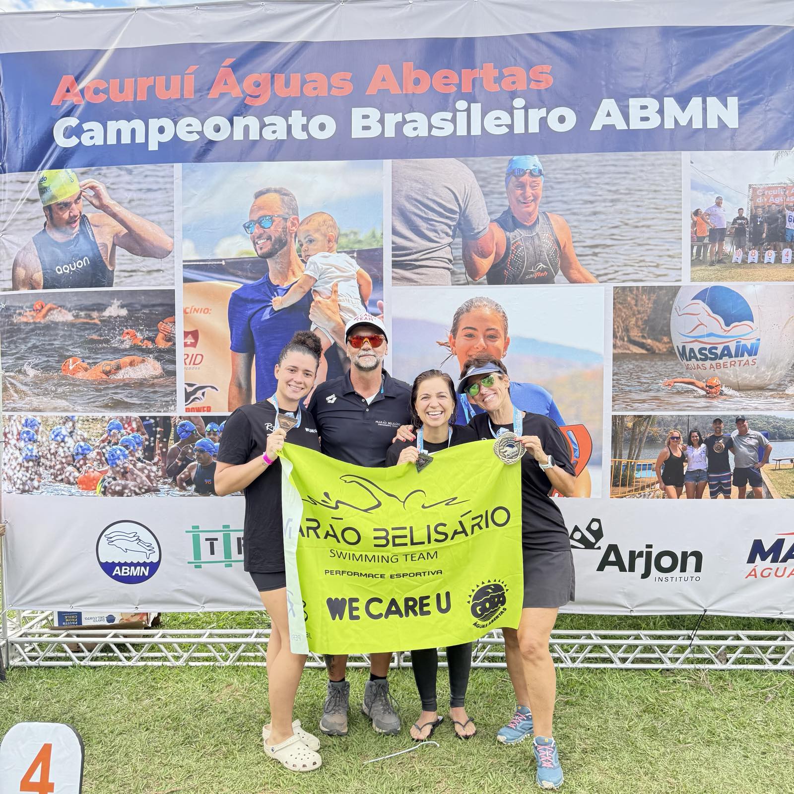 Marão com três atletas medalhistas em prova de águas abertas